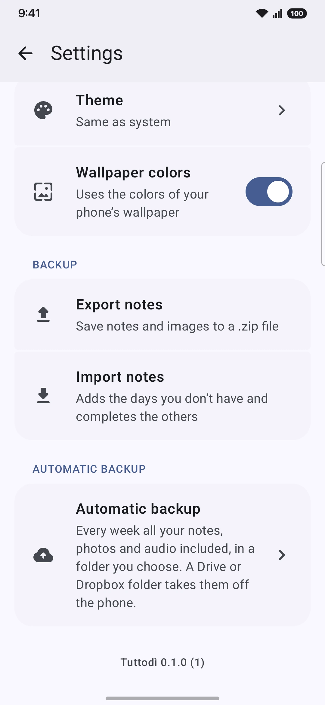Only on your phone